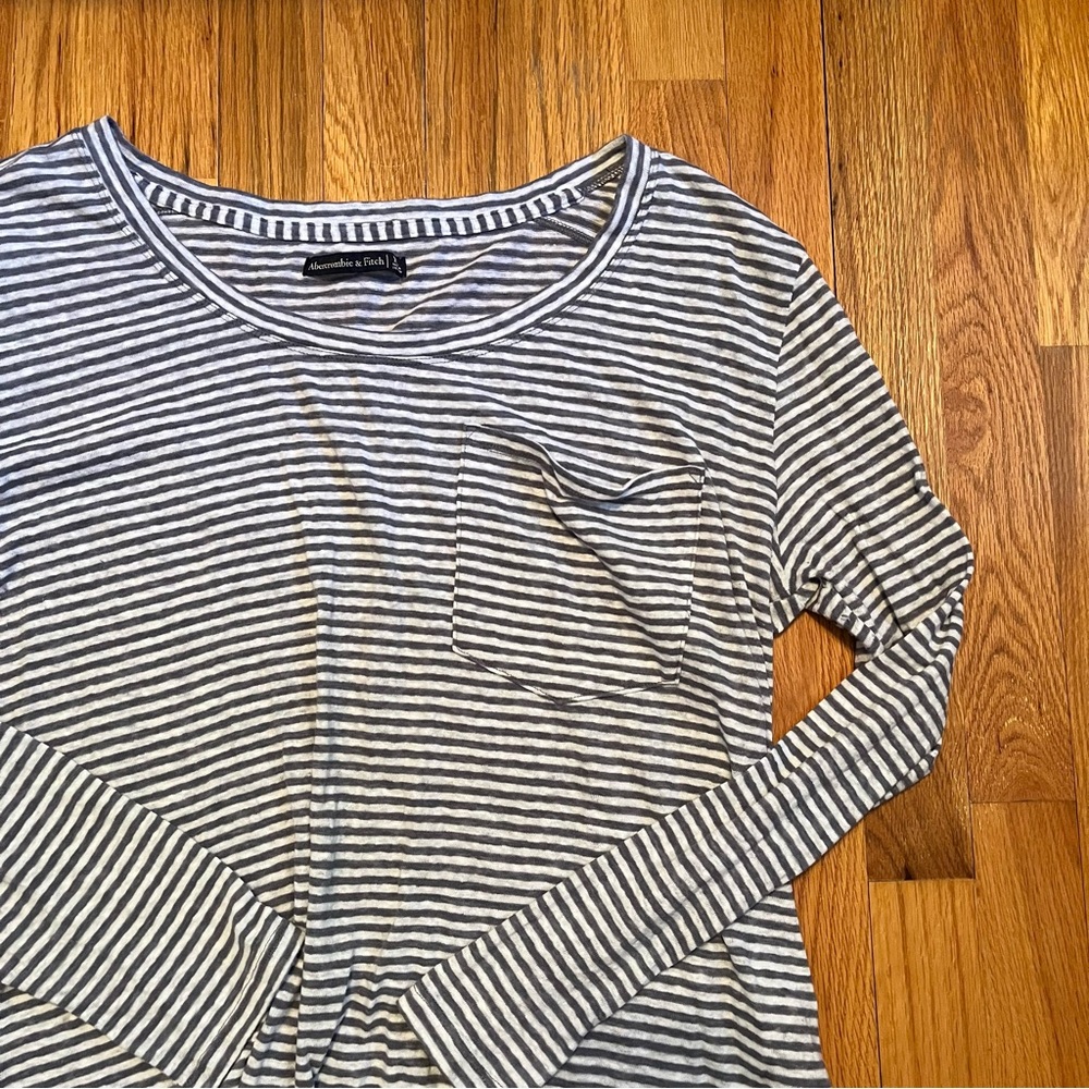 Abercrombie & Fitch Striped Long Sleeve